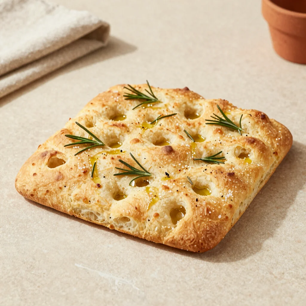 Rosemary Sea Salt Focaccia
