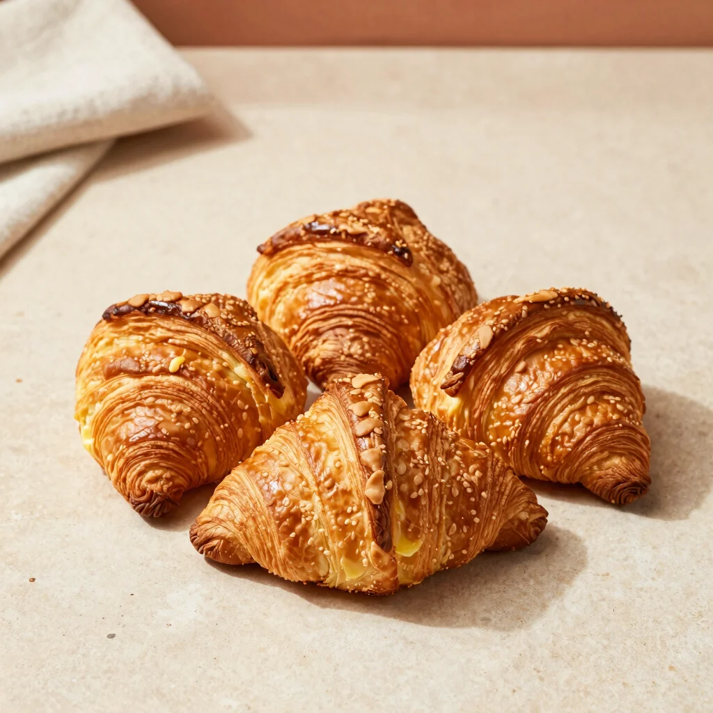 Butter Layer Croissants